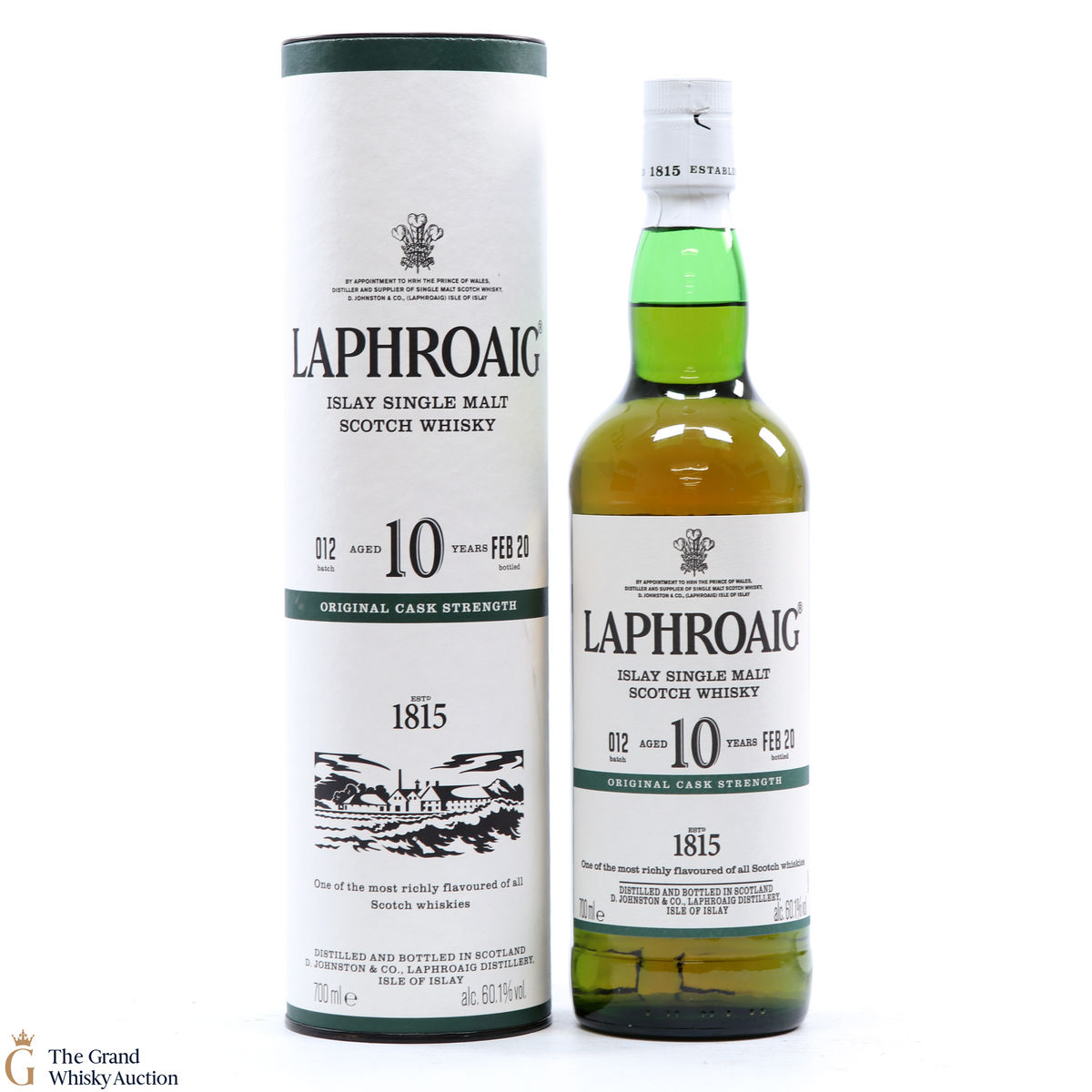 Laphroaig - 10 Year Old - Original Cask Strength Batch #012