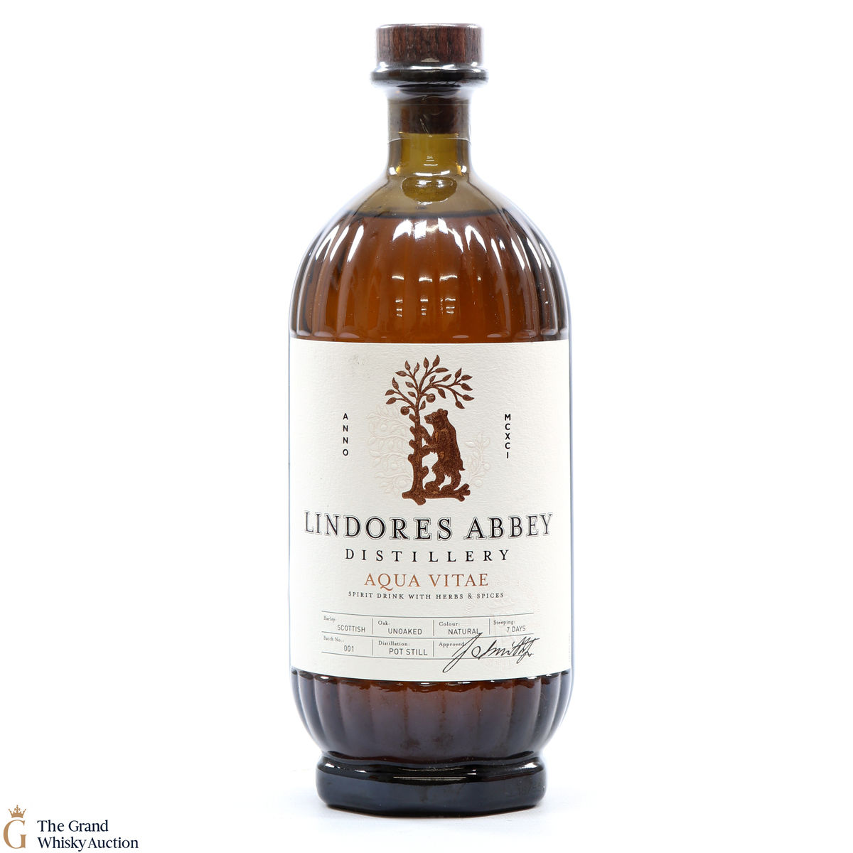 Lindores Abbey - Aqua Vitae Spirit Drink Batch #001