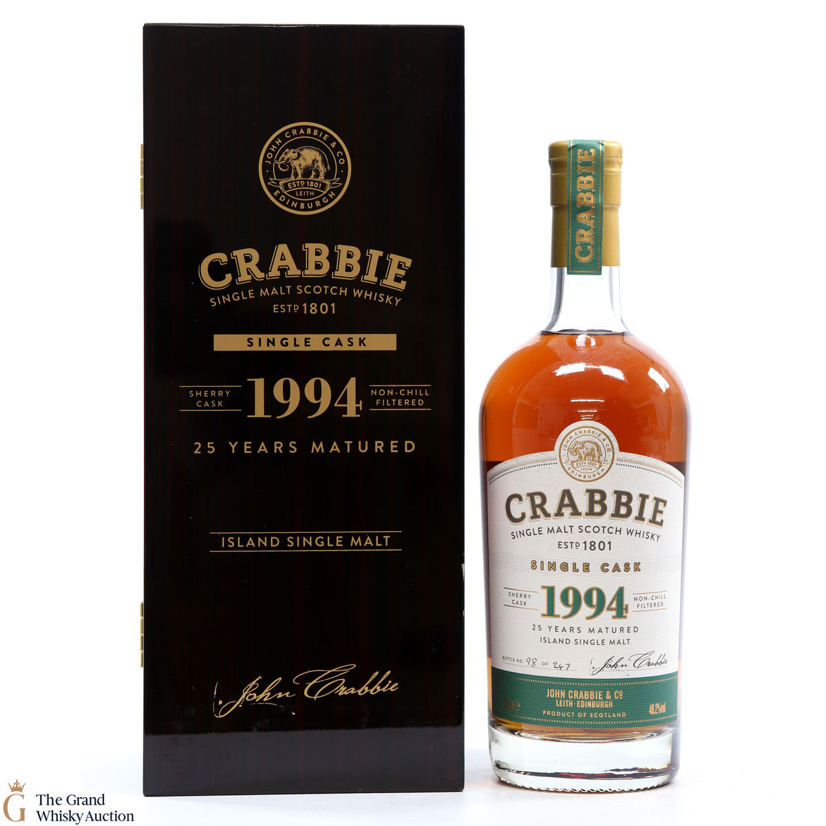 Crabbie - 25 Year old - Single Cask 1994