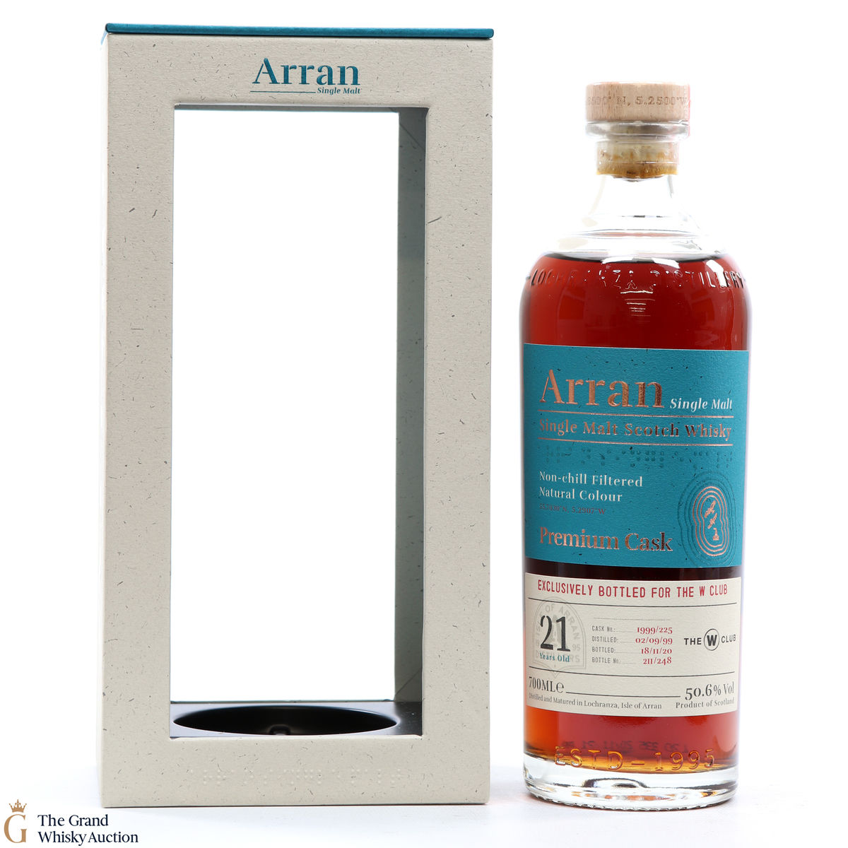 Arran - 21 Year Old - W Club Exclusive 