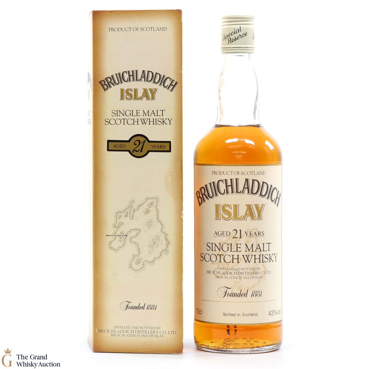 Bruichladdich - 21 Year Old (Old Style) 75cl