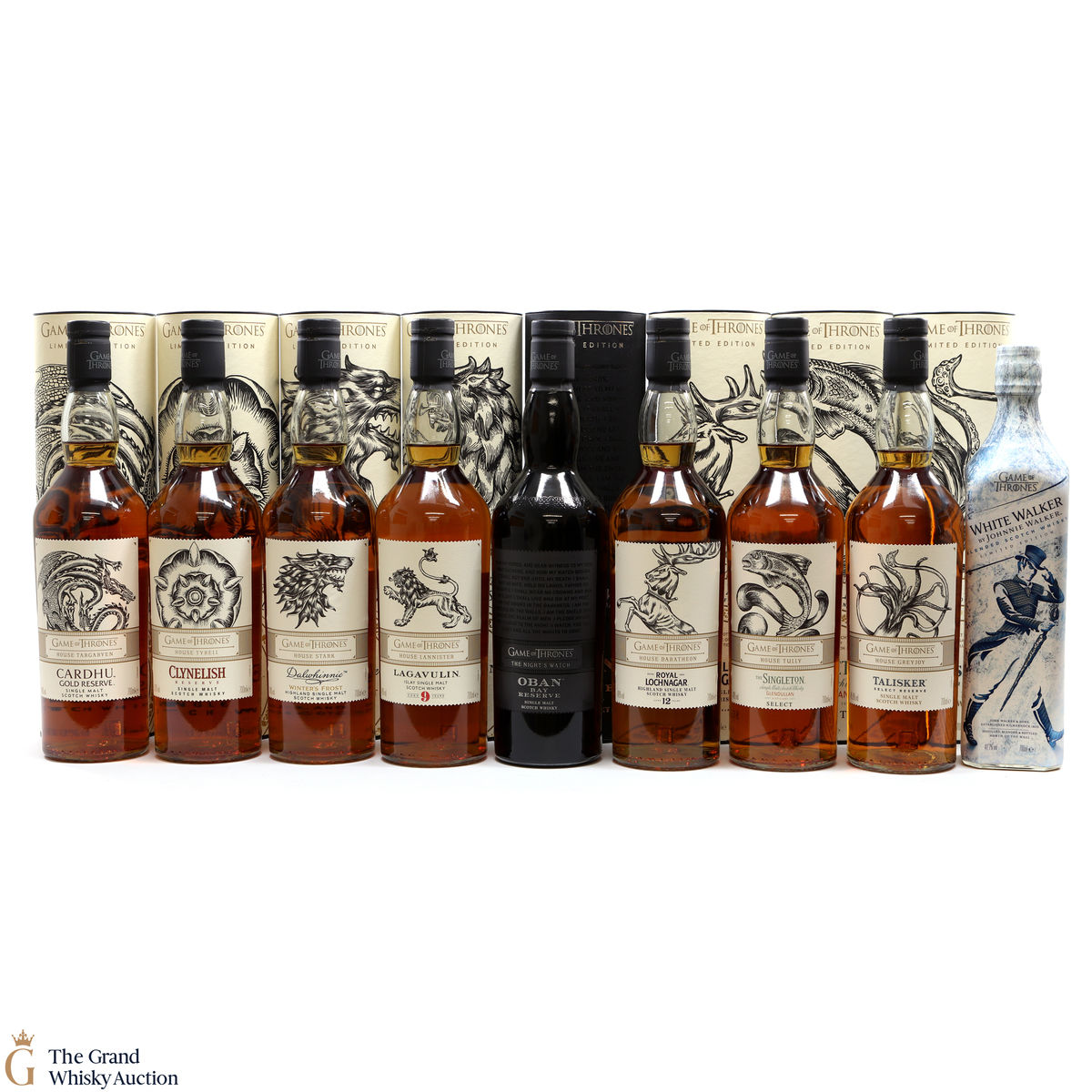 Game of Thrones - Limited Editions - 9 x 70cl