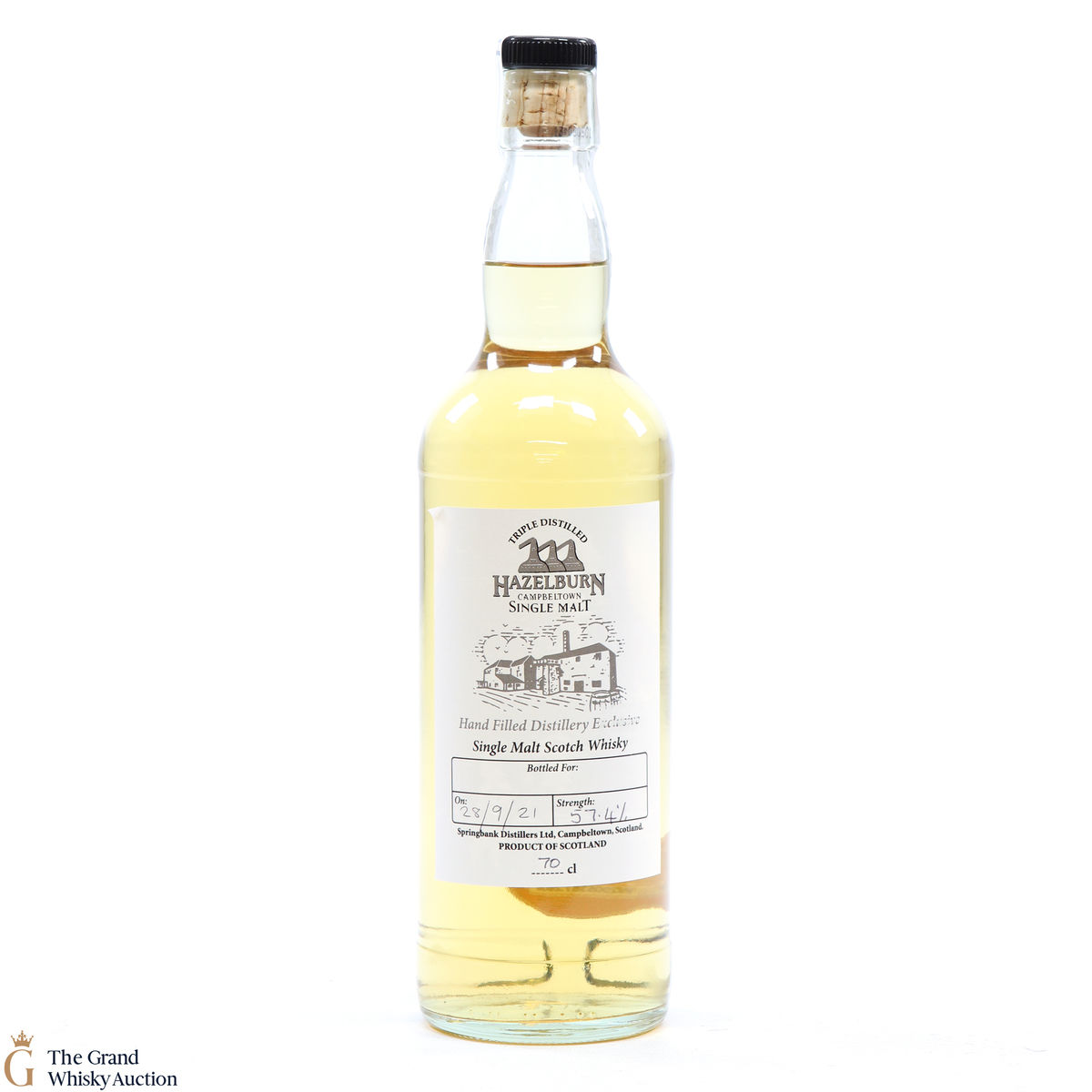 Hazelburn - Hand Fill 2021 57.4%