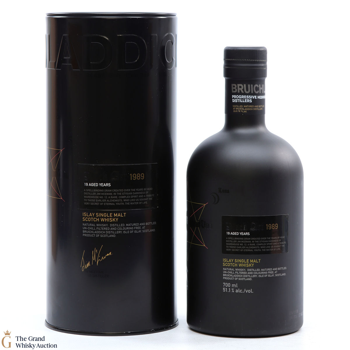 Bruichladdich - 19 Year Old (1989)  - Black Art - First Edition