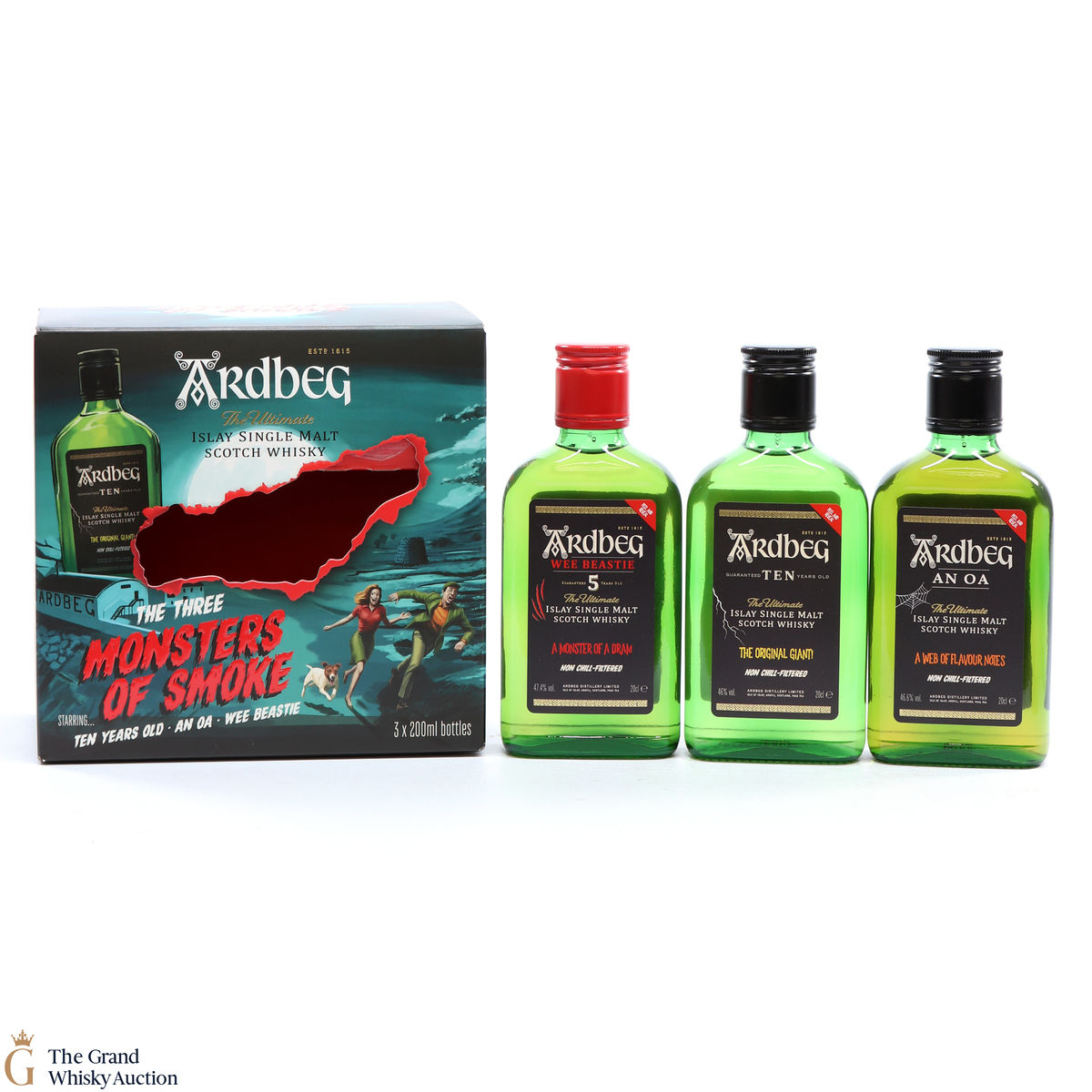 Ardbeg - The Three Monsters Of Smoke 3 x 20cl