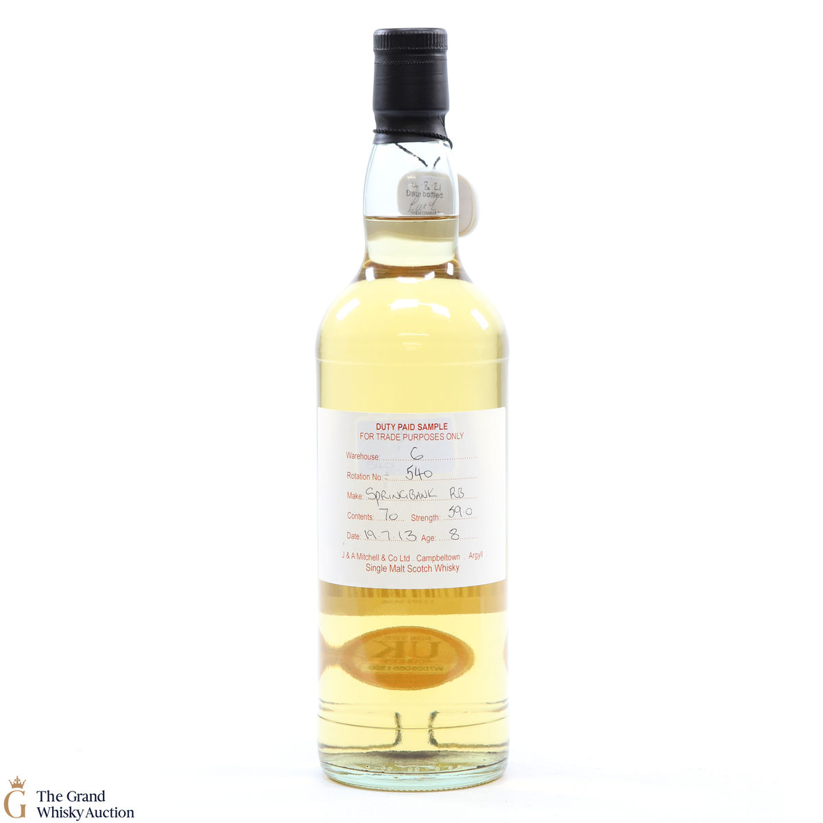 Springbank - 8 Year Old - 2013 Refill Barrel 59%