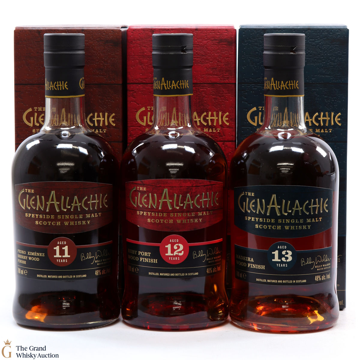 Glenallachie - 11, 12 & 13 Year Old Wood Finishes