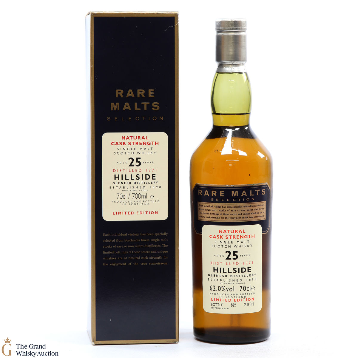 Hillside - 25 Year Old Rare Malts 62% 1971