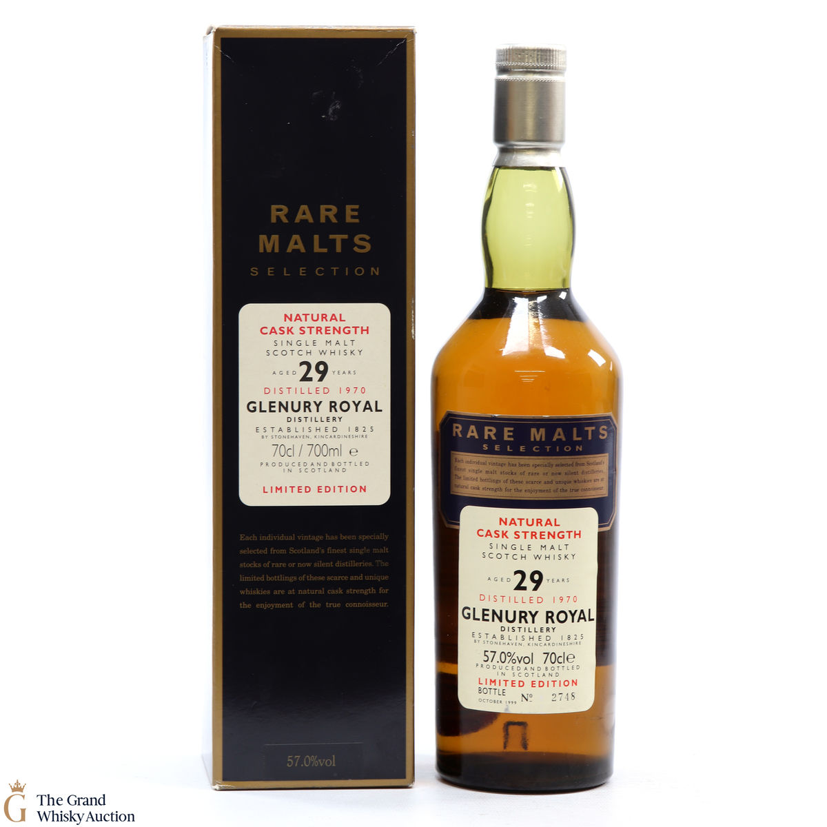 Glenury Royal - 1970 Rare Malt 29 Year Old 57.0%