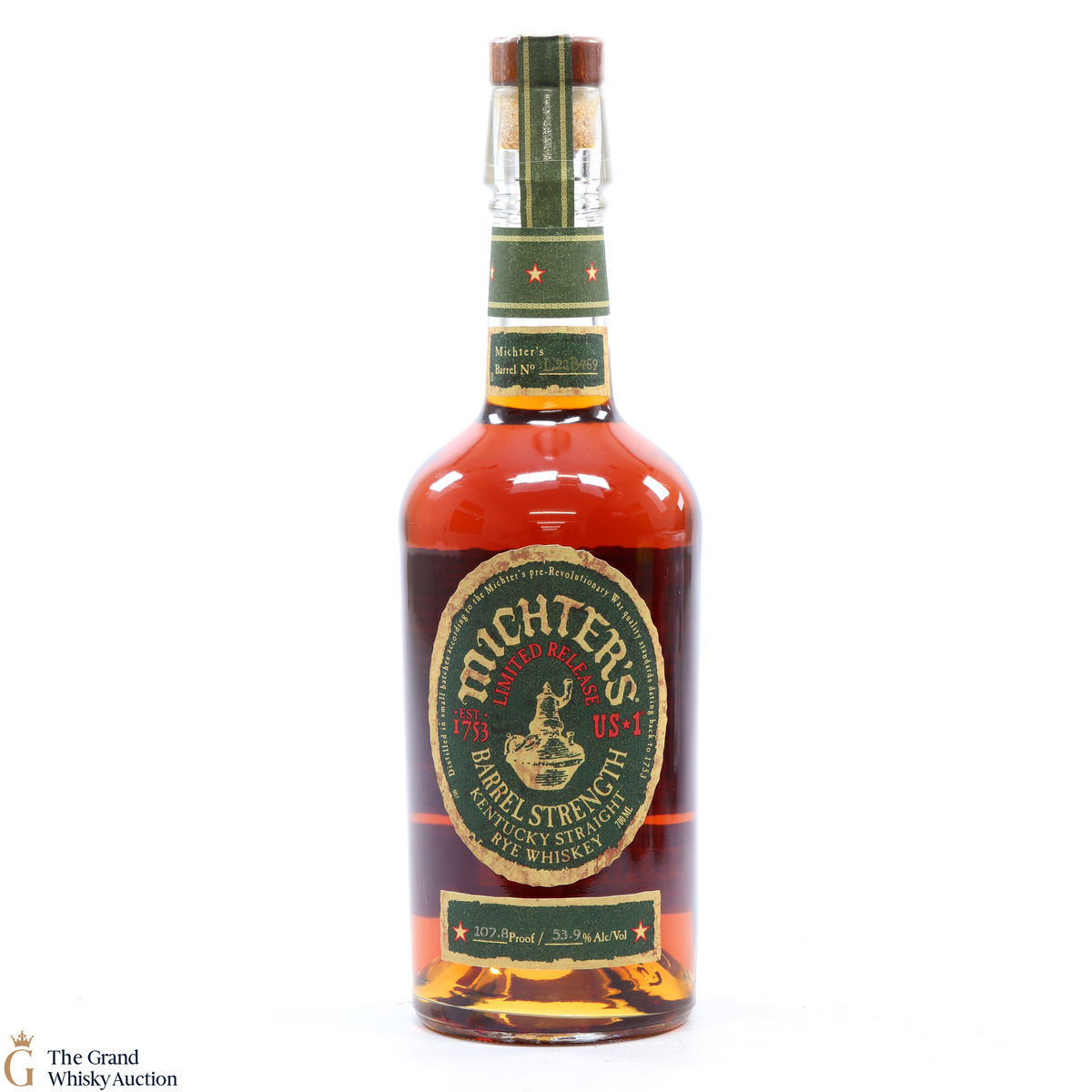 Michter's - Barrel Strength Rye Whiskey 53.9%