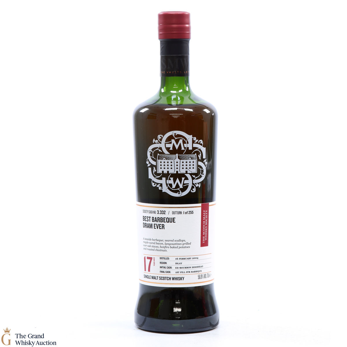 Bowmore - 17 Year Old SMWS 3.332 Best Barbeque Dram Ever