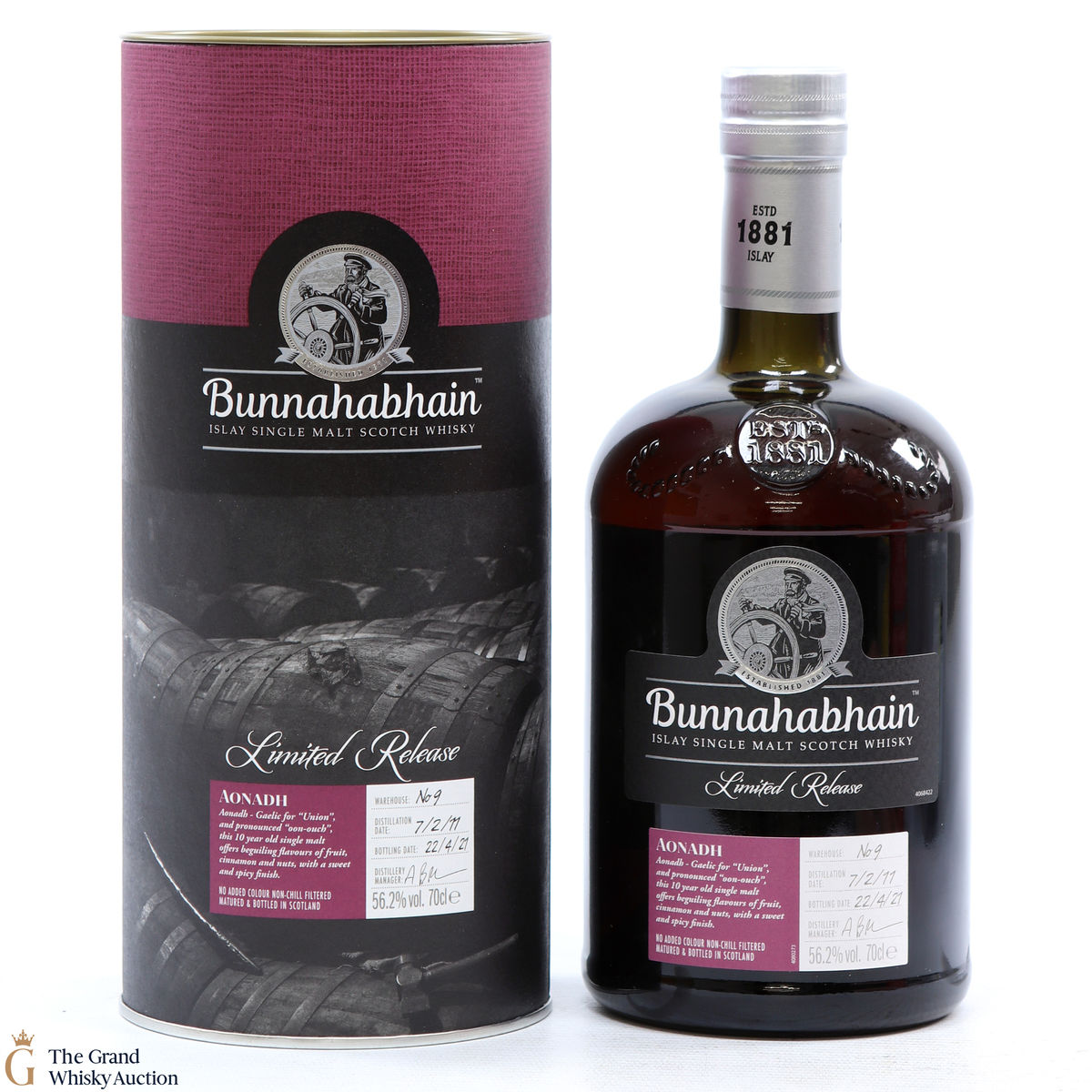 Bunnahabhain - 10 Year Old 2011 Aonadh Limited Release 2021