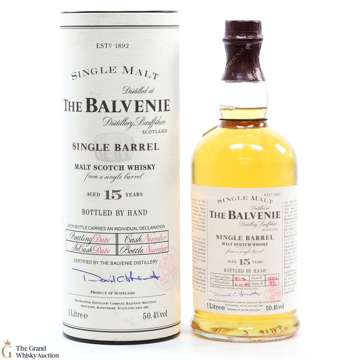 Balvenie - 15 Year Old 1996 Single Barrel #13272 1L