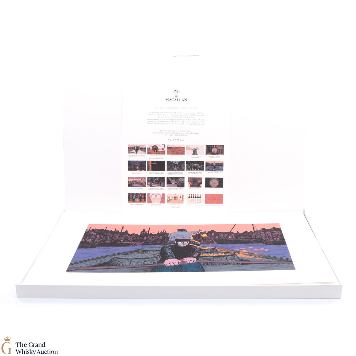 Macallan - The Red Collection Illustrations Javi Aznarez