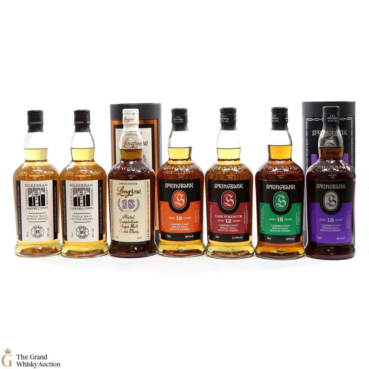 Springbank, Kilkerran & Longrow - 2021 Releases (7 x 70cl)