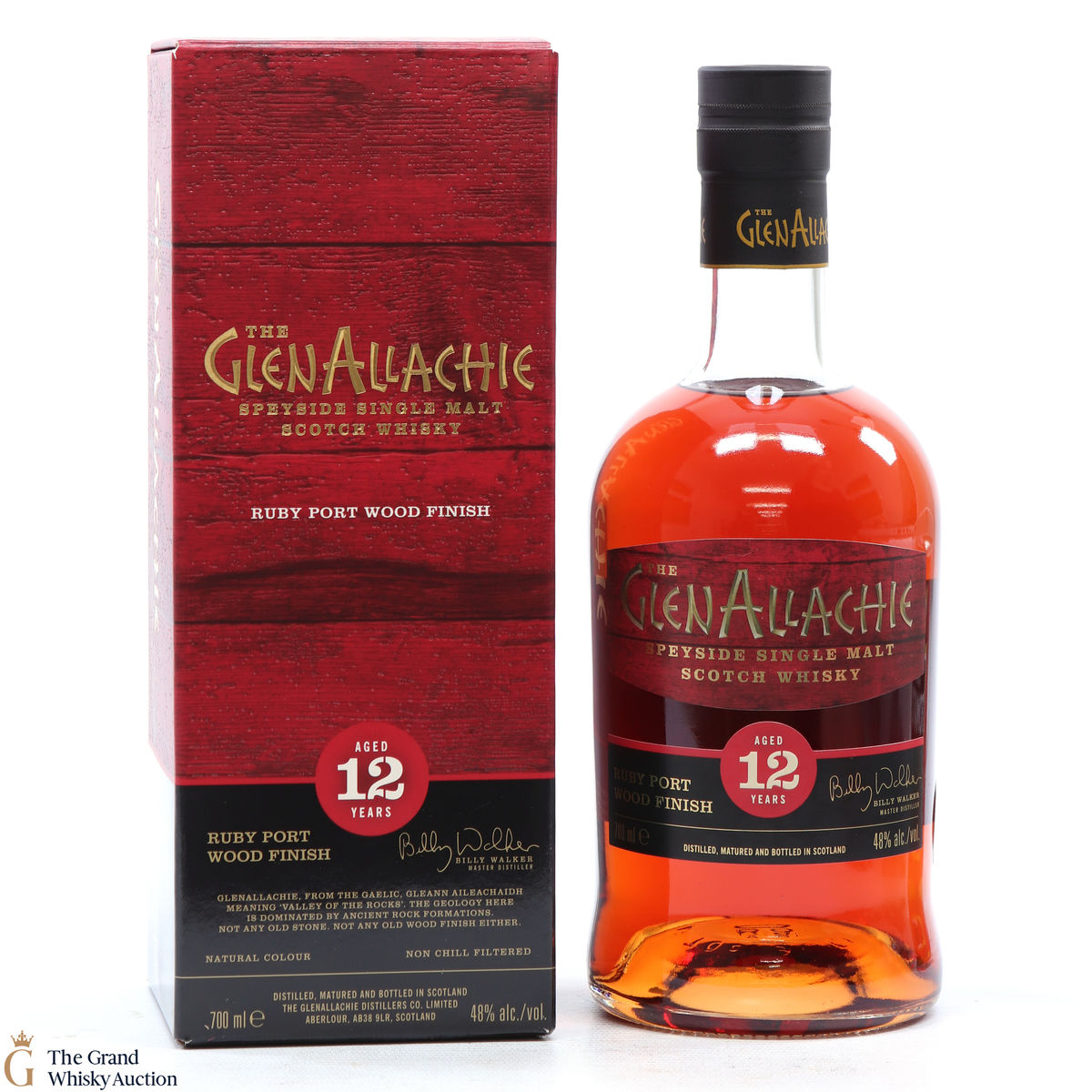 Glenallachie - 12 Year Old Port Wood Finish