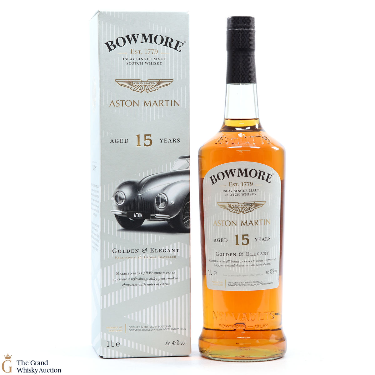 Bowmore - 15 Year Old - Aston Martin 1L