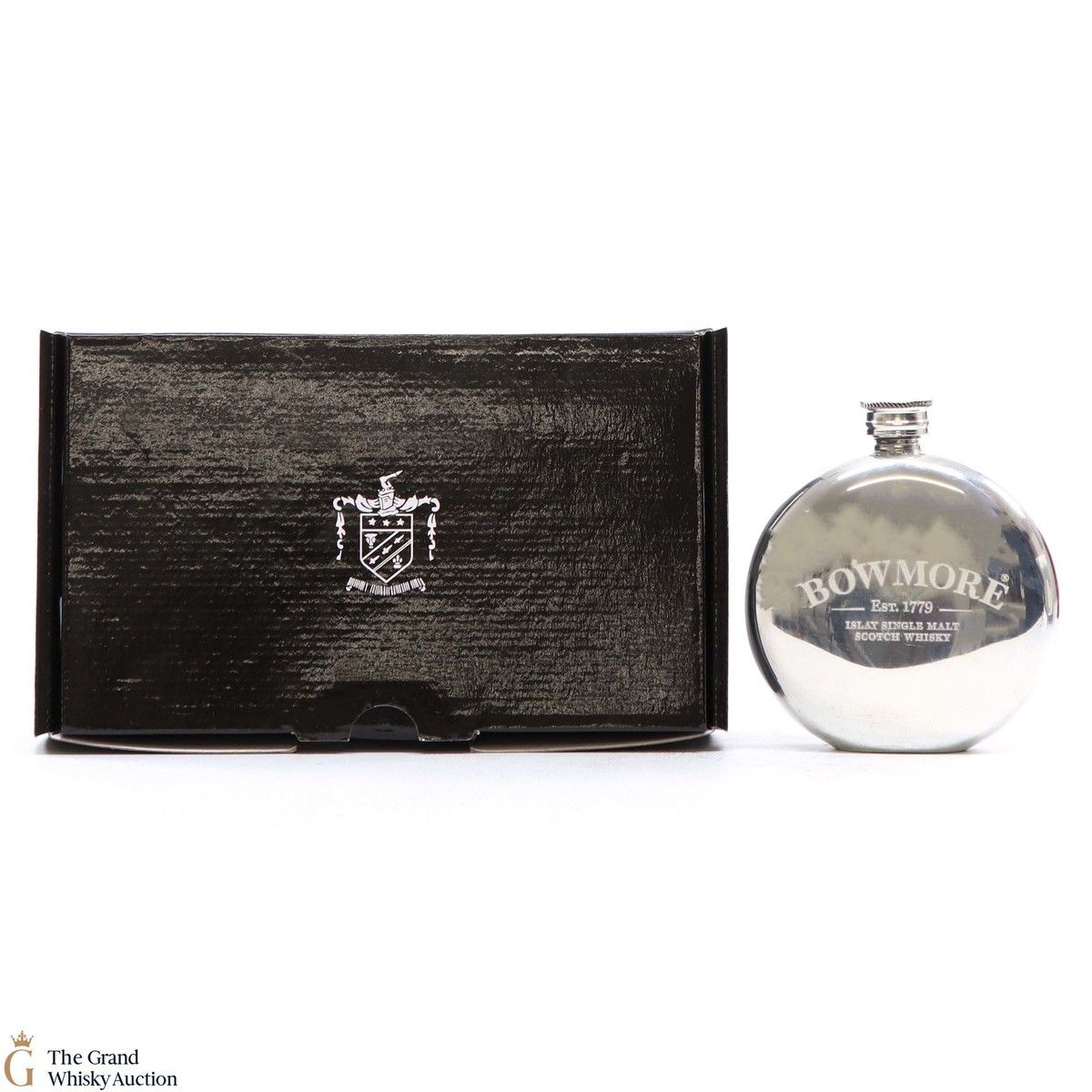Bowmore - Pewter Hip Flask