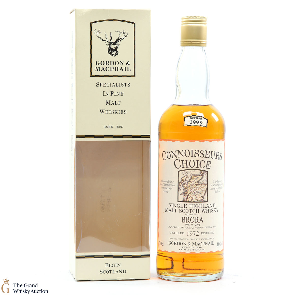 Brora - 1972  Bottled 1995 -  Gordon & Macphail - Connoisseurs Choice