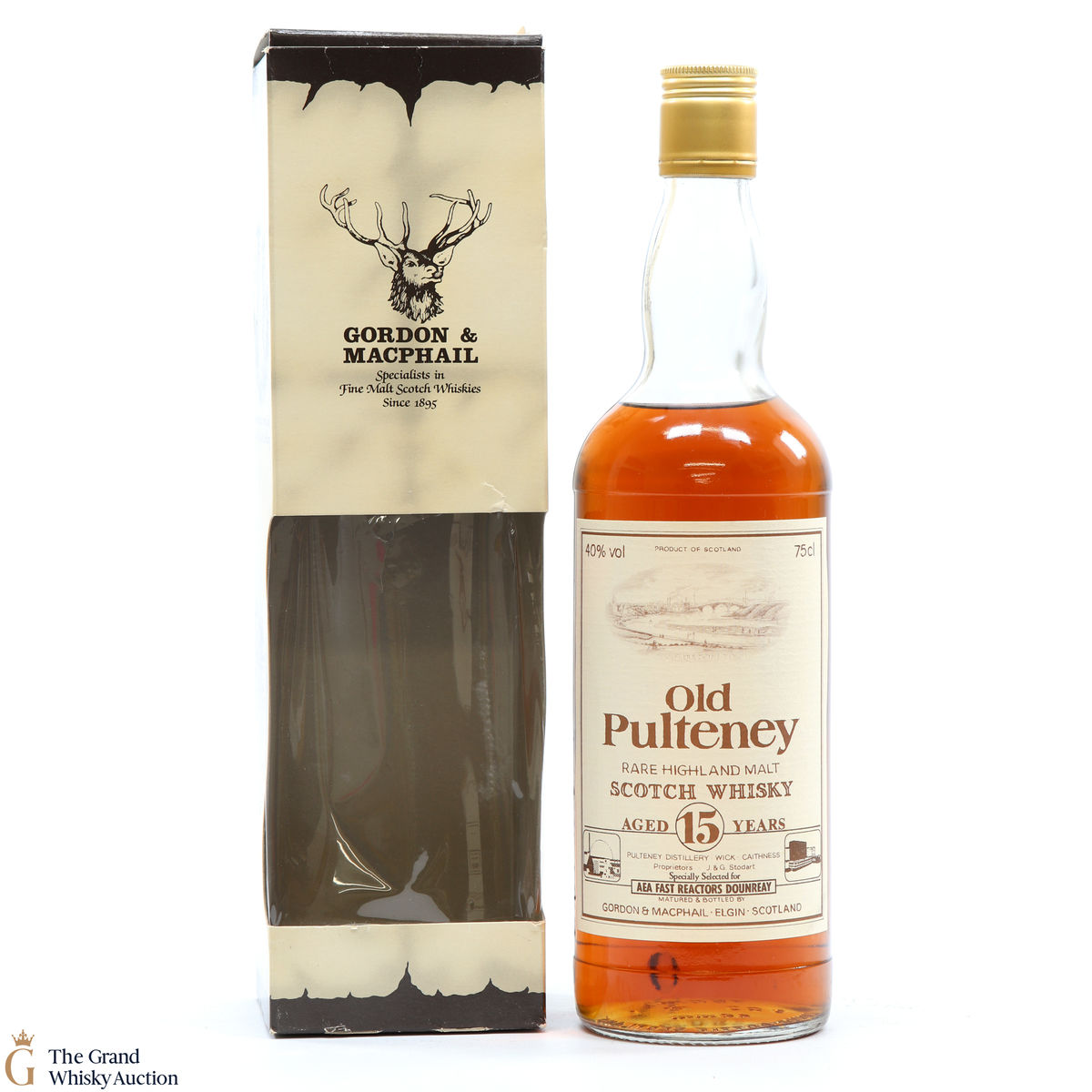 Old Pulteney - 15 Year Old - Gordon & MacPhail (75cl)