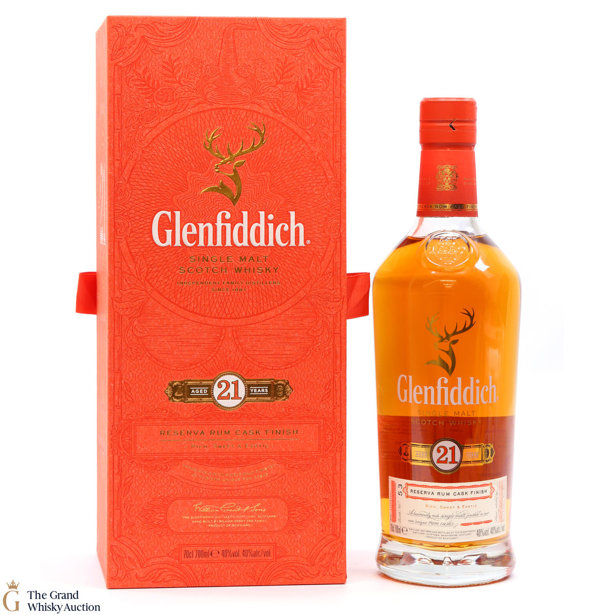 Glenfiddich - 21 Year Old - Gran Reserva Rum Cask
