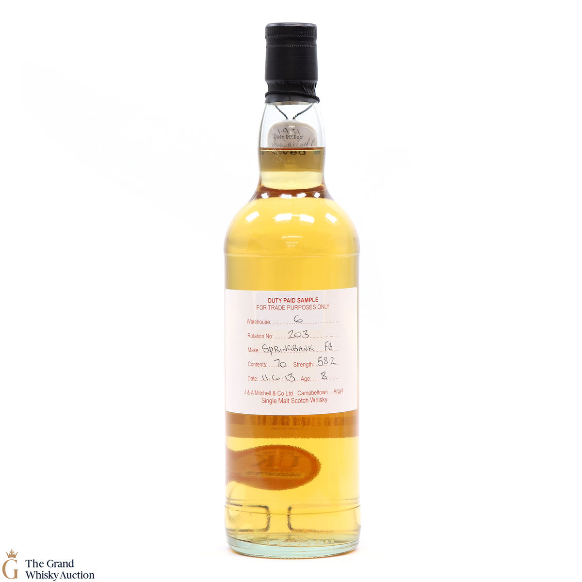 Springbank - 8 Year Old - 2013 Fresh Barrel 58.2%