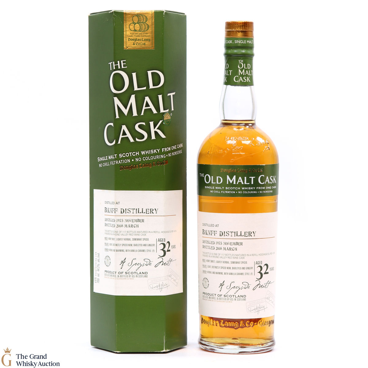 Banff - 32 Year Old 1975 Old Malt Cask 2008 #4174