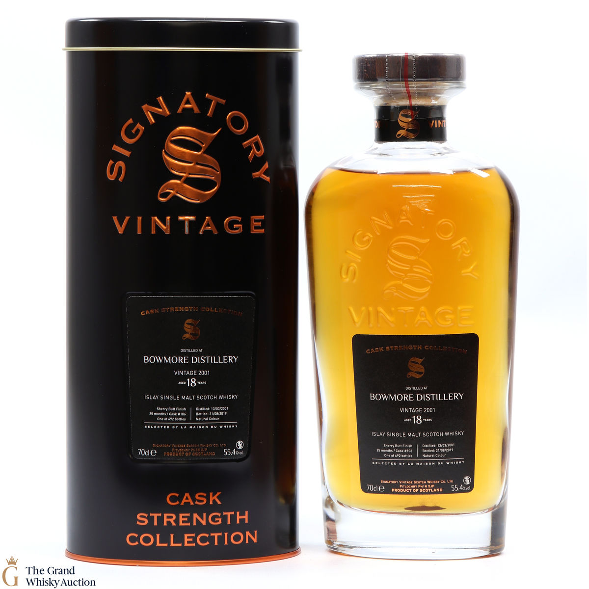 Bowmore - 18 Year Old 2001 Signatory Sherry Butt Finish La Maison Du Whisky