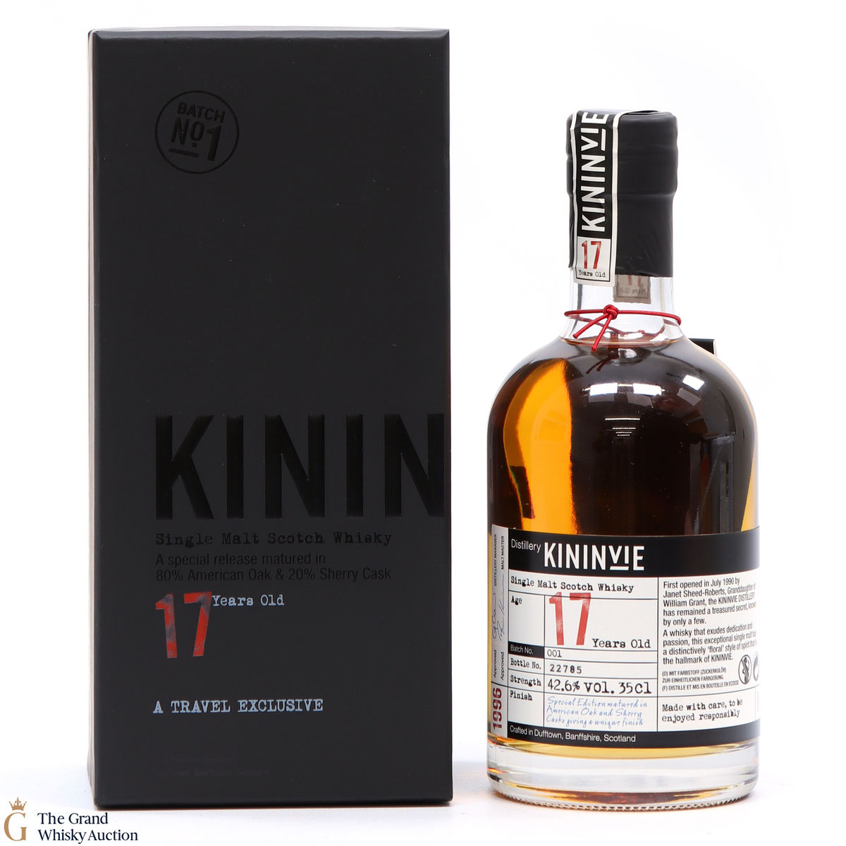 Kininvie - 17 Year Old - Batch #001-  35cl