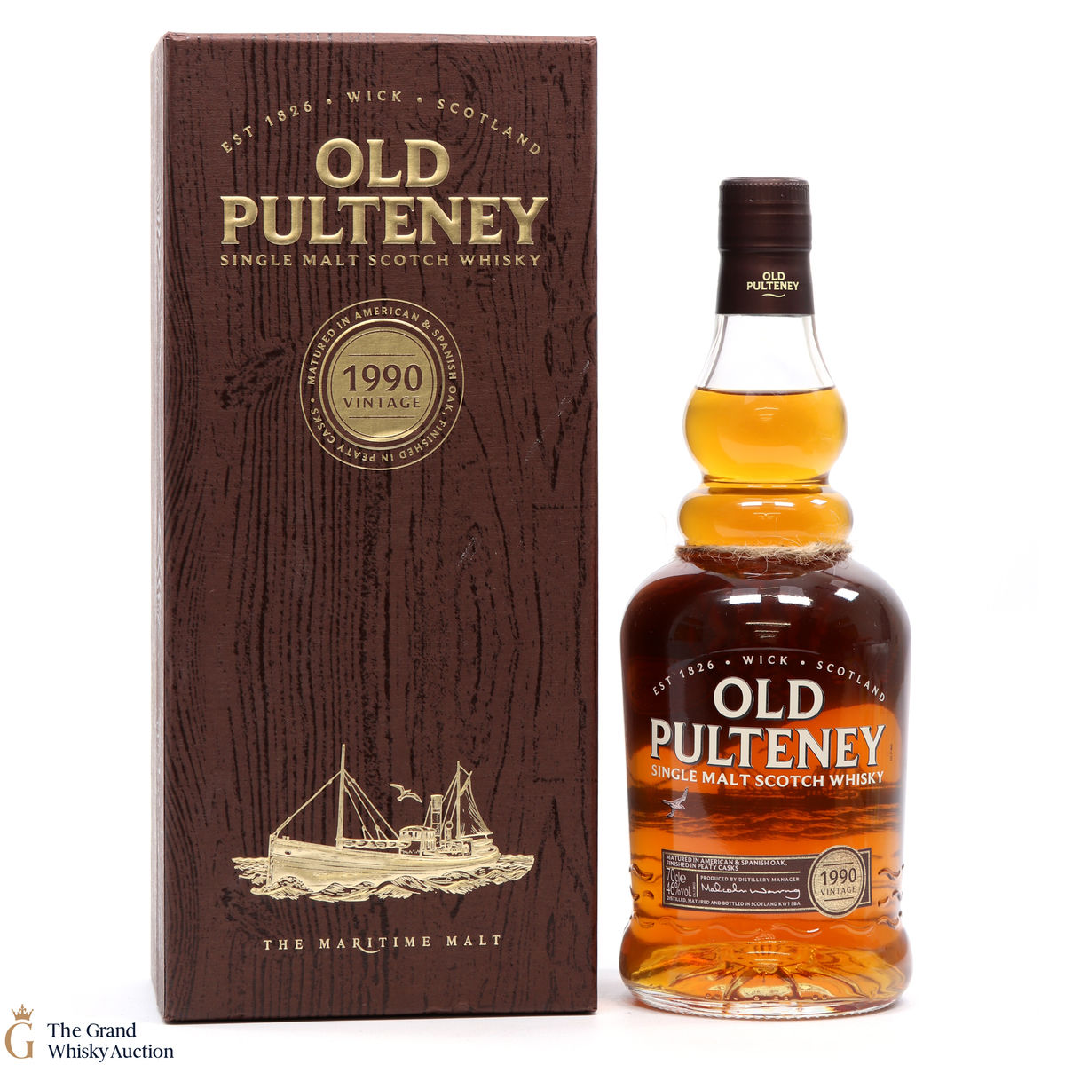 Old Pulteney - 1990 Vintage Lightly Peated