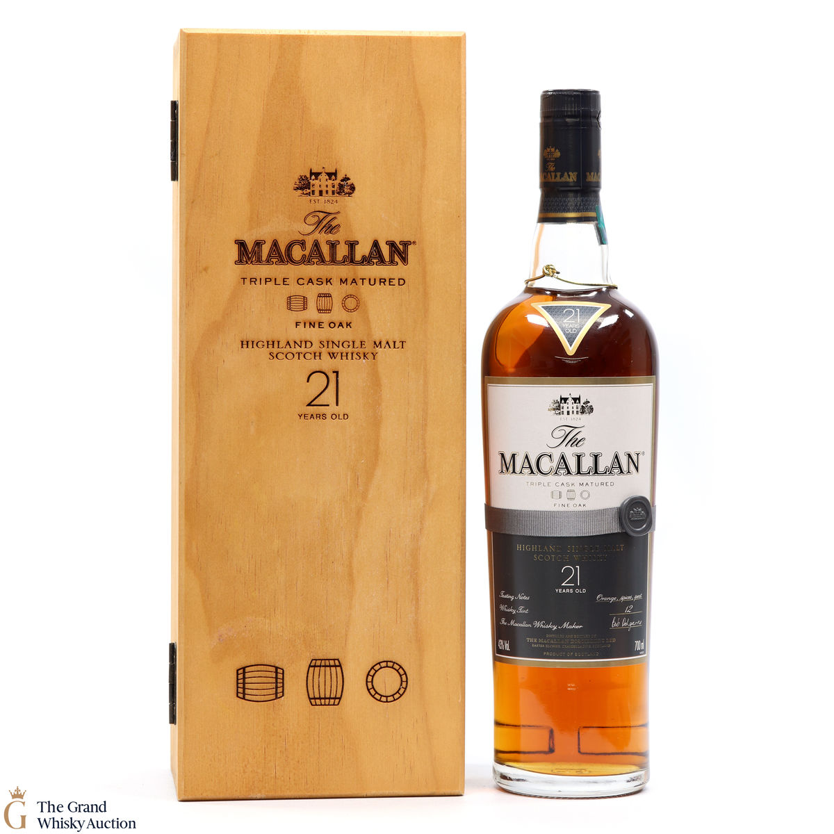 Macallan - 21 Year Old - Fine Oak