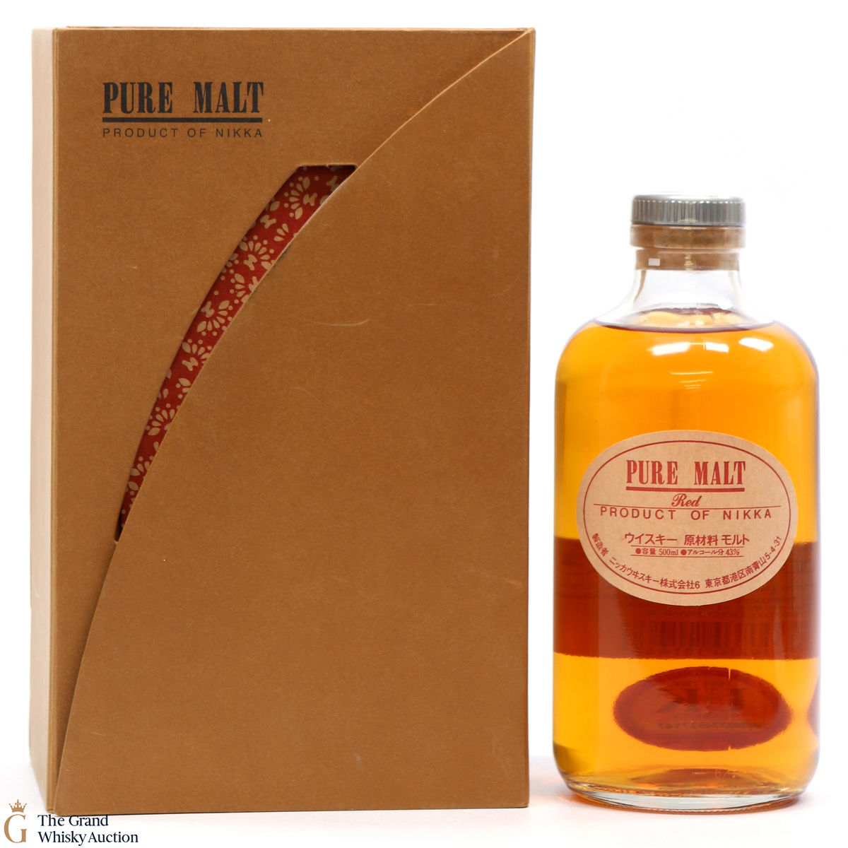 Nikka - Pure Malt Red 50cl & Notebook