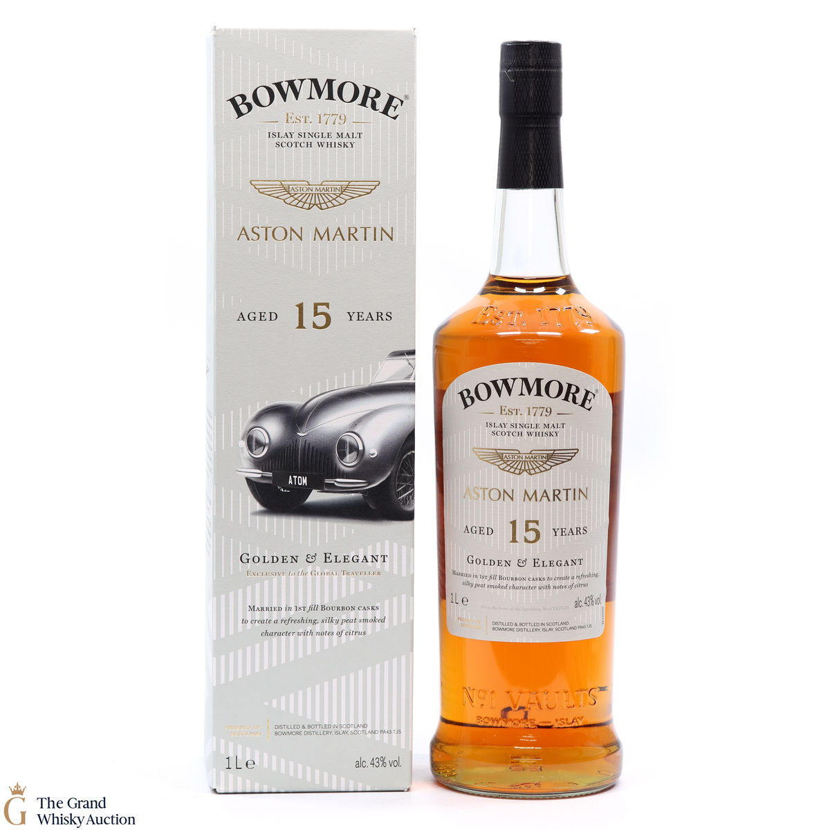 Bowmore - 15 Year Old - Aston Martin 1L