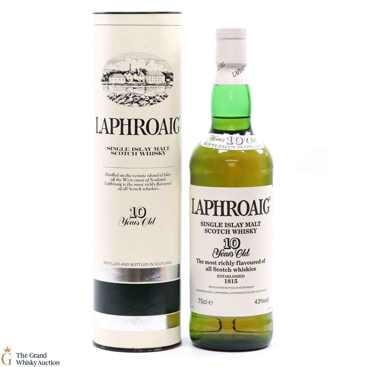 Laphroaig - 10 Year Old - 1980's - Pre Royal Warrant  (75cl)