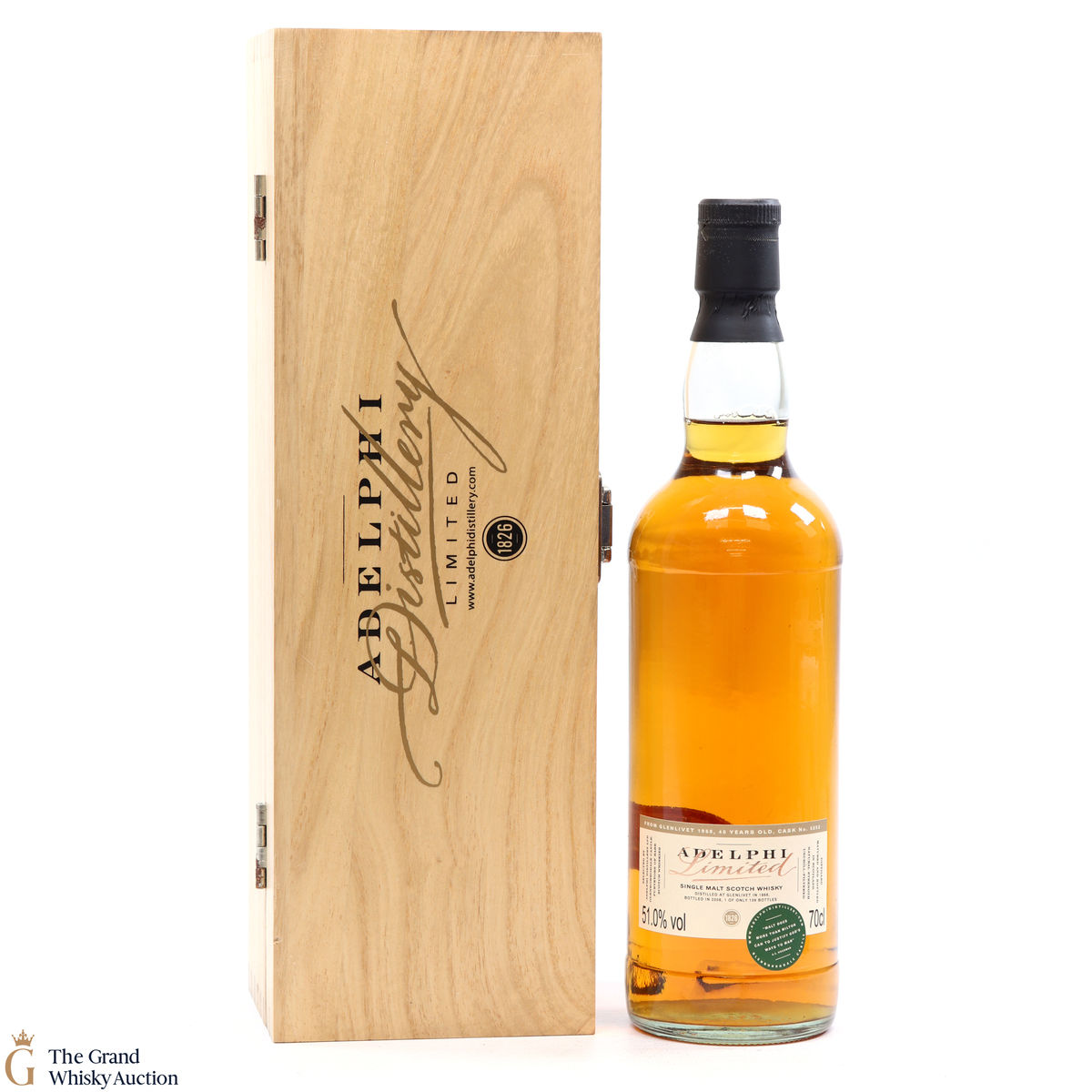 Glenlivet - 40 Year Old 1968 - Adelphi #5252
