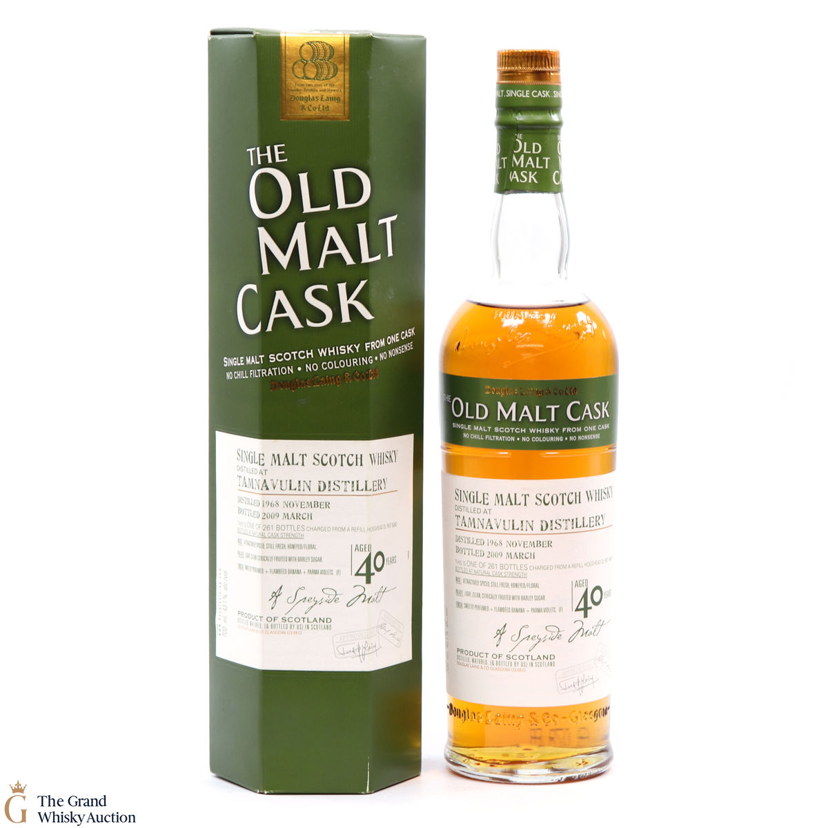 Tamnavulin - 40 Year Old 1968 Old Malt Cask 2009 Douglas Laing