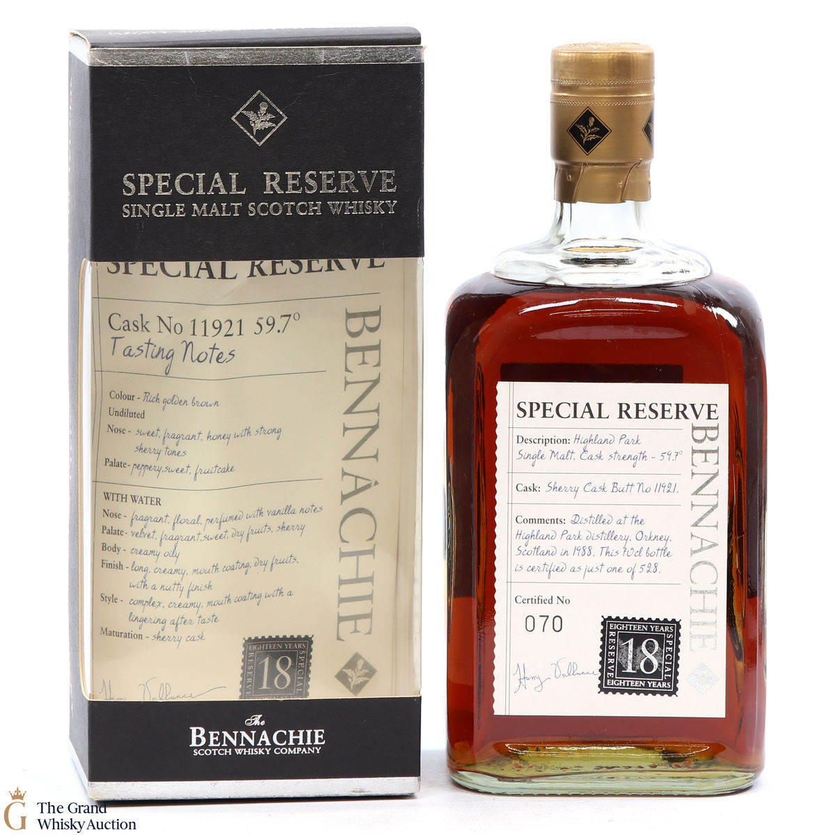 Highland Park - 18 Year Old - Bennachie Special reserve