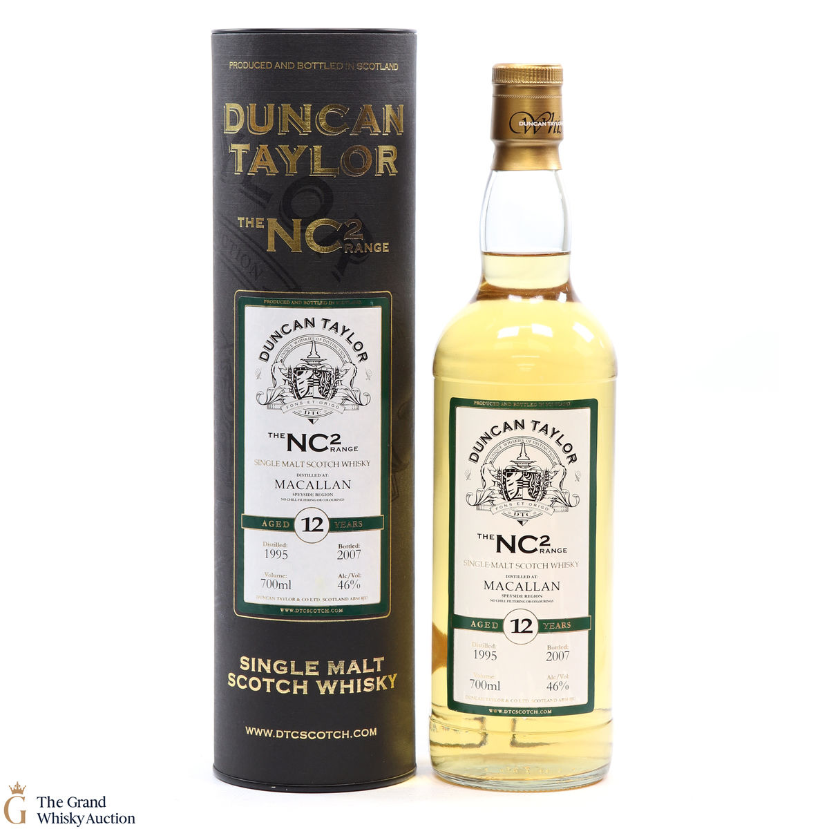 Macallan - 12 Year Old 1995 Duncan Taylor 2007 NC2