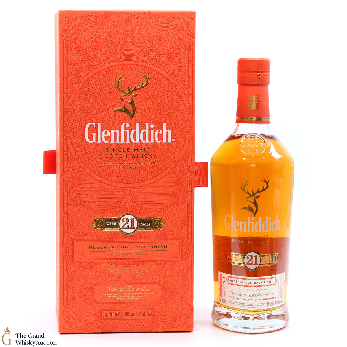 Glenfiddich - 21 Year Old - Gran Reserva Rum Cask
