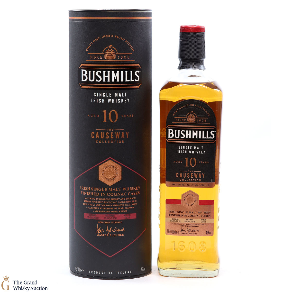 Bushmills - 10 Year Old - Cognac Finish - Causeway Collection