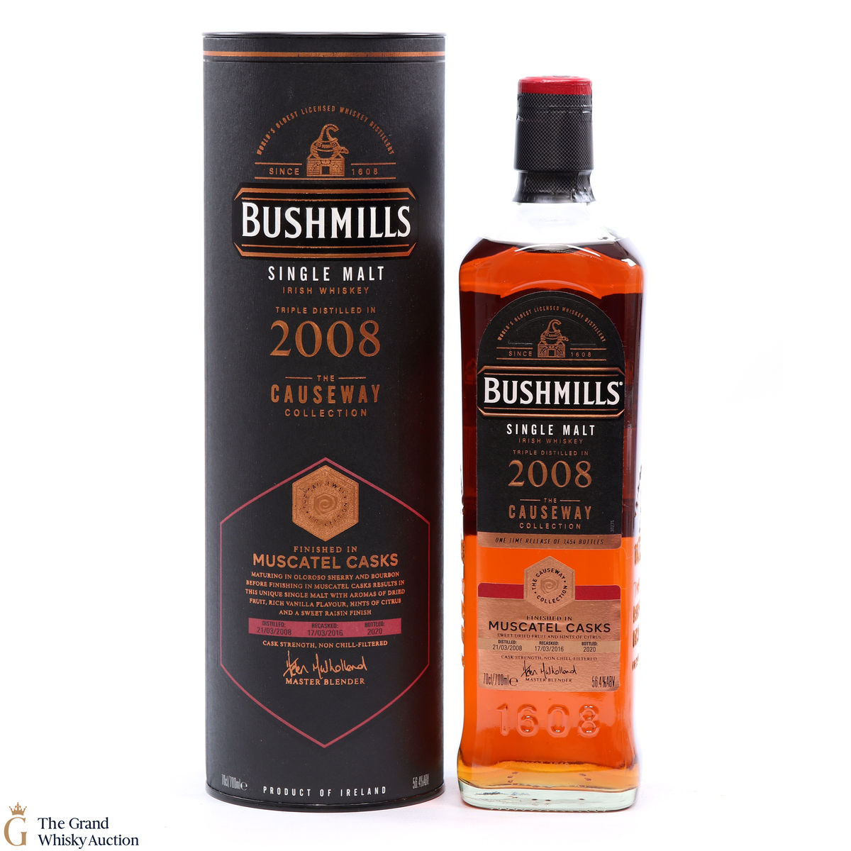 Bushmills - Muscatel Finish 2008 - Causeway Collection