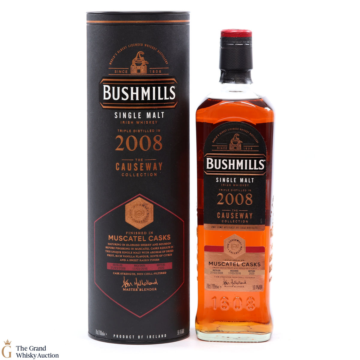 Bushmills - Muscatel Finish 2008 - Causeway Collection