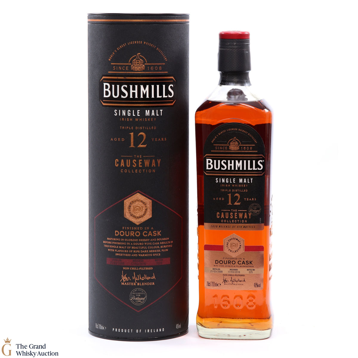 Bushmills - 12 Year Old - Douro Cask - Causeway Collection - Exclusively for Portugal