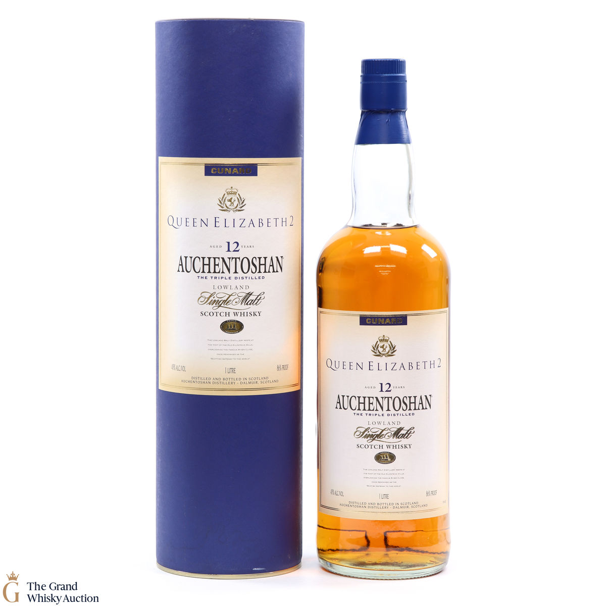 Auchentoshan - 12 Years Old Queen Elizabeth 2 