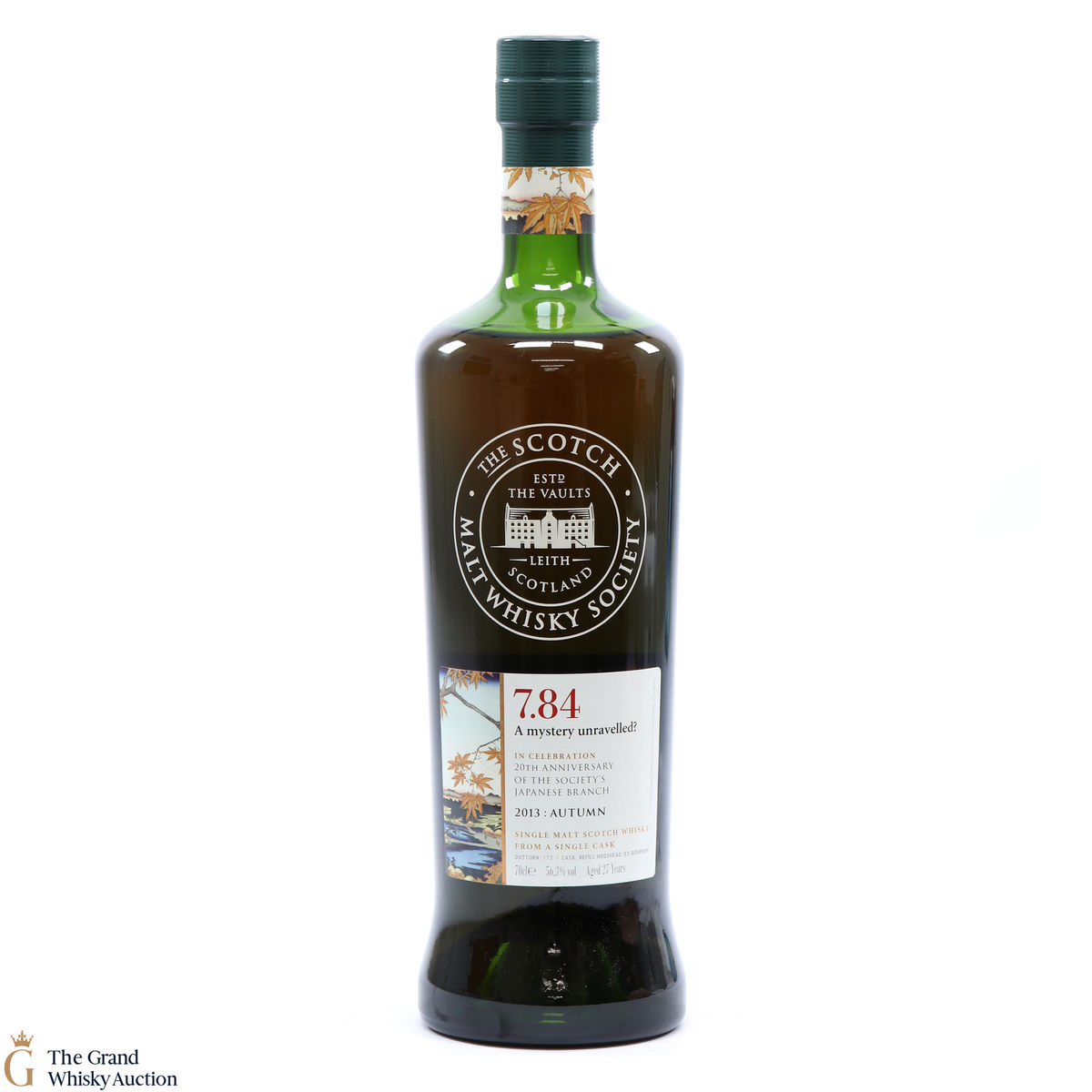 Longmorn - 27 Year Old -  SMWS 7.84 2013 - A Mystery Unravelled? - 20th Anniversary of the Society's Japanese Branch