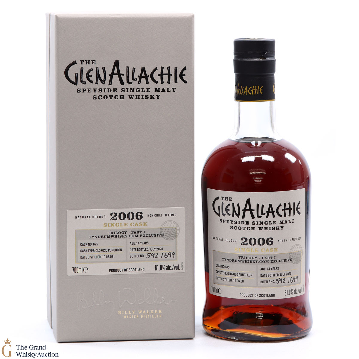 Glenallachie - 14 Year Old 2006 Single Cask #675 - Tyndrum Whisky Trilogy Part I