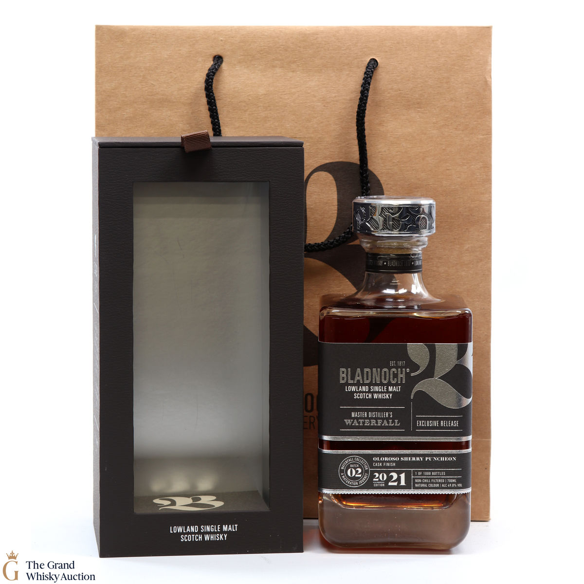 Bladnoch - Waterfall Collection 2021 Exclusive Release Batch #2 & Bag
