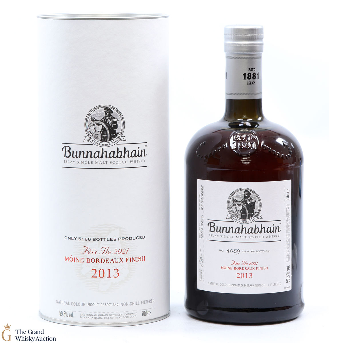 Bunnahabhain - Moine Bordeaux Finish 2013 - Feis Ile 2021