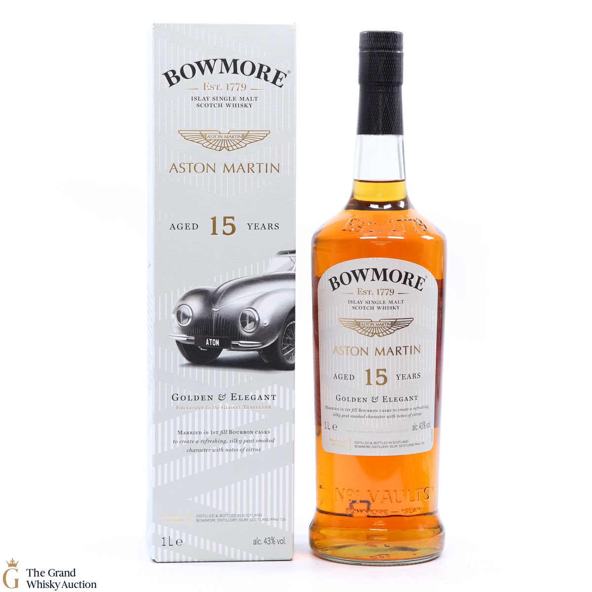 Bowmore - 15 Year Old - Aston Martin 1L