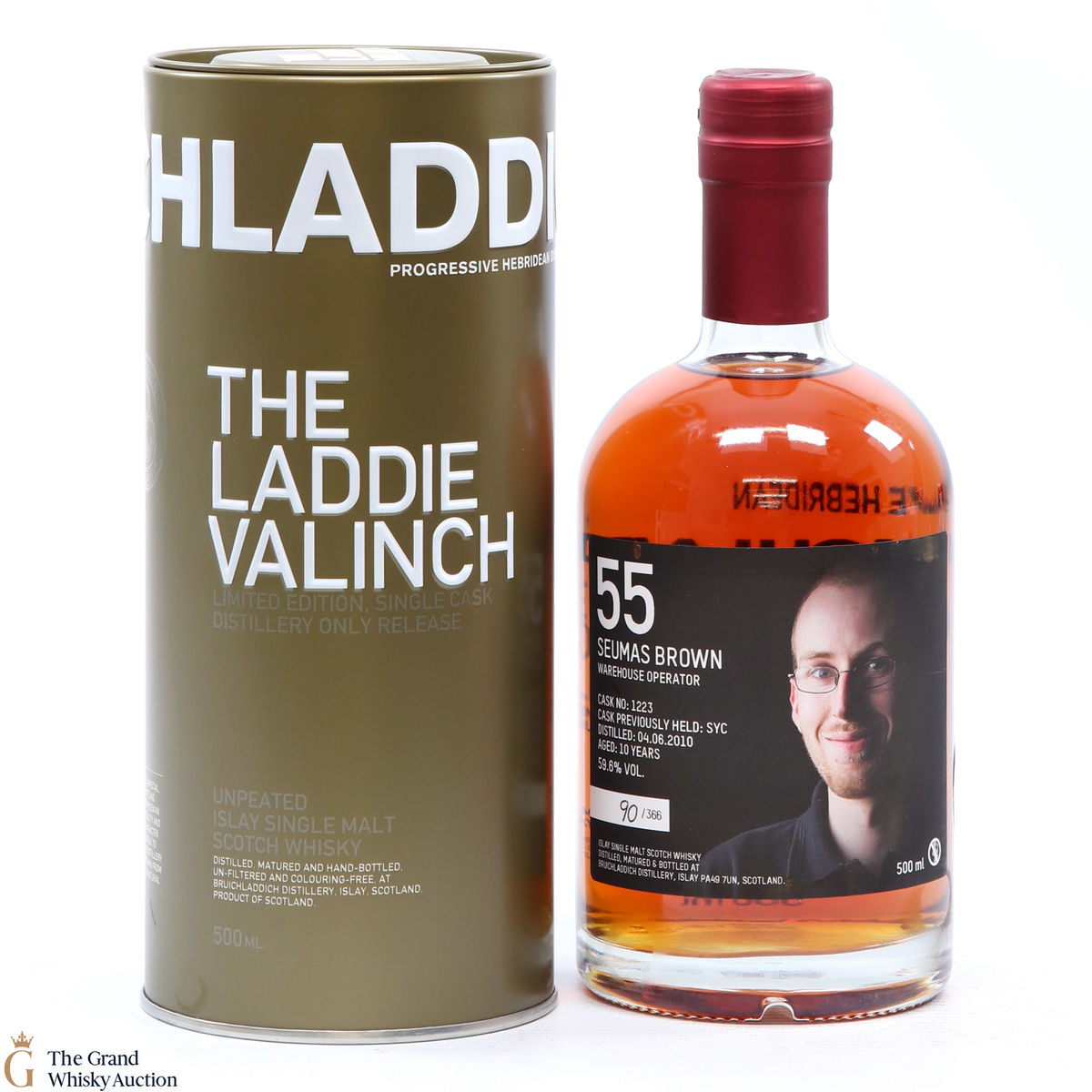 Bruichladdich - 10 Year Old - Valinch 55 -  Seumas Brown